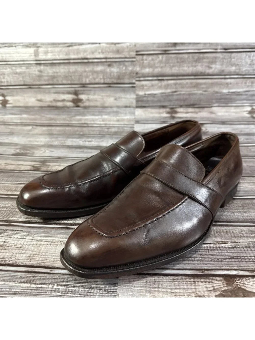 Kilgour Savile Row Leather Loafers Shoes Sz 9 UK 10 US Made England Color Brown
